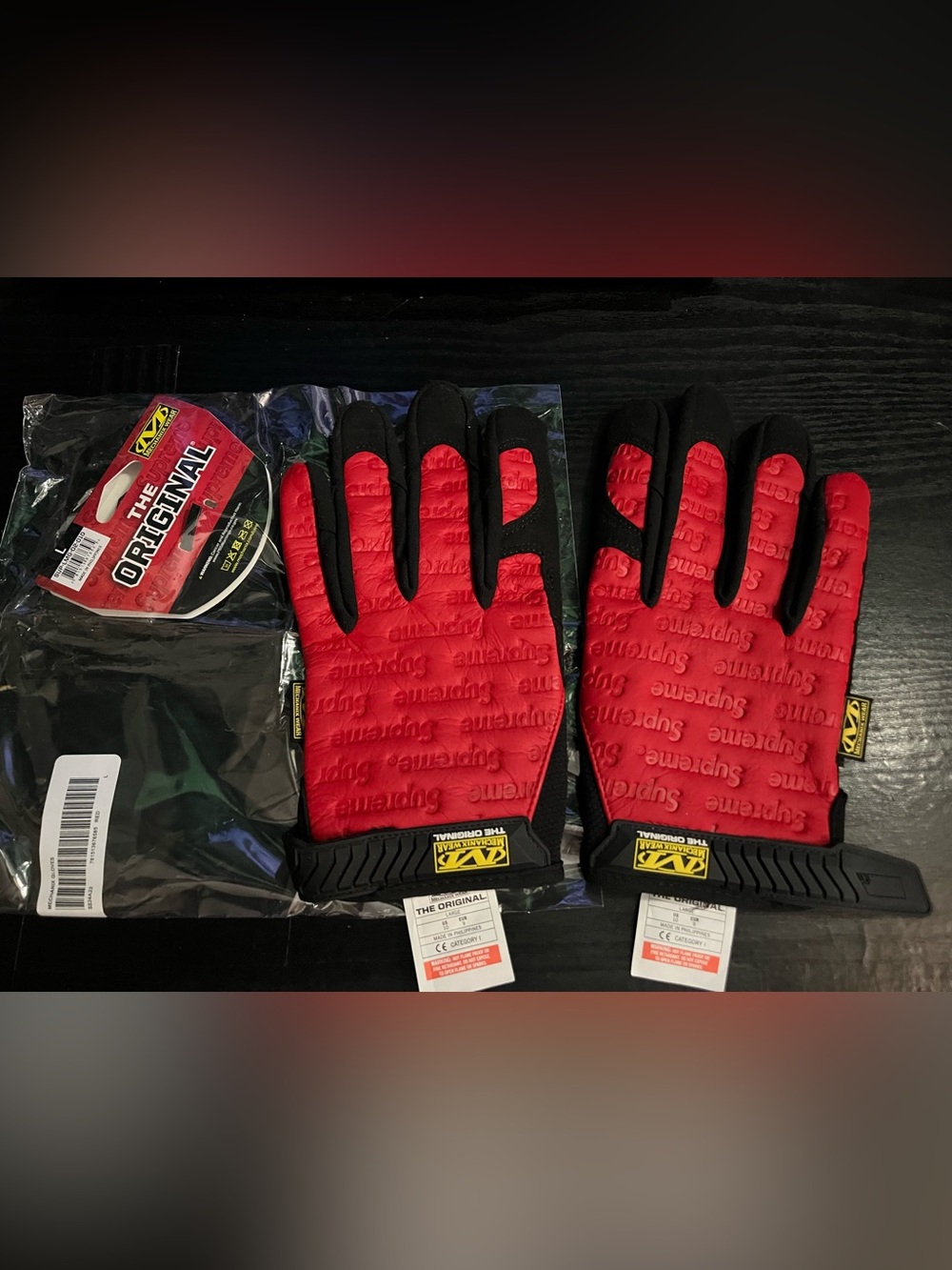 supreme x mechanix gloves